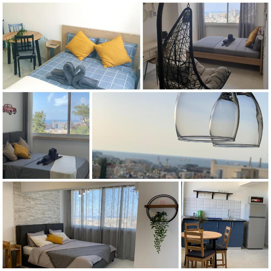 Maya New Guest House -Panoramic Sea&Citycentre View, Хайфа Экстерьер фото